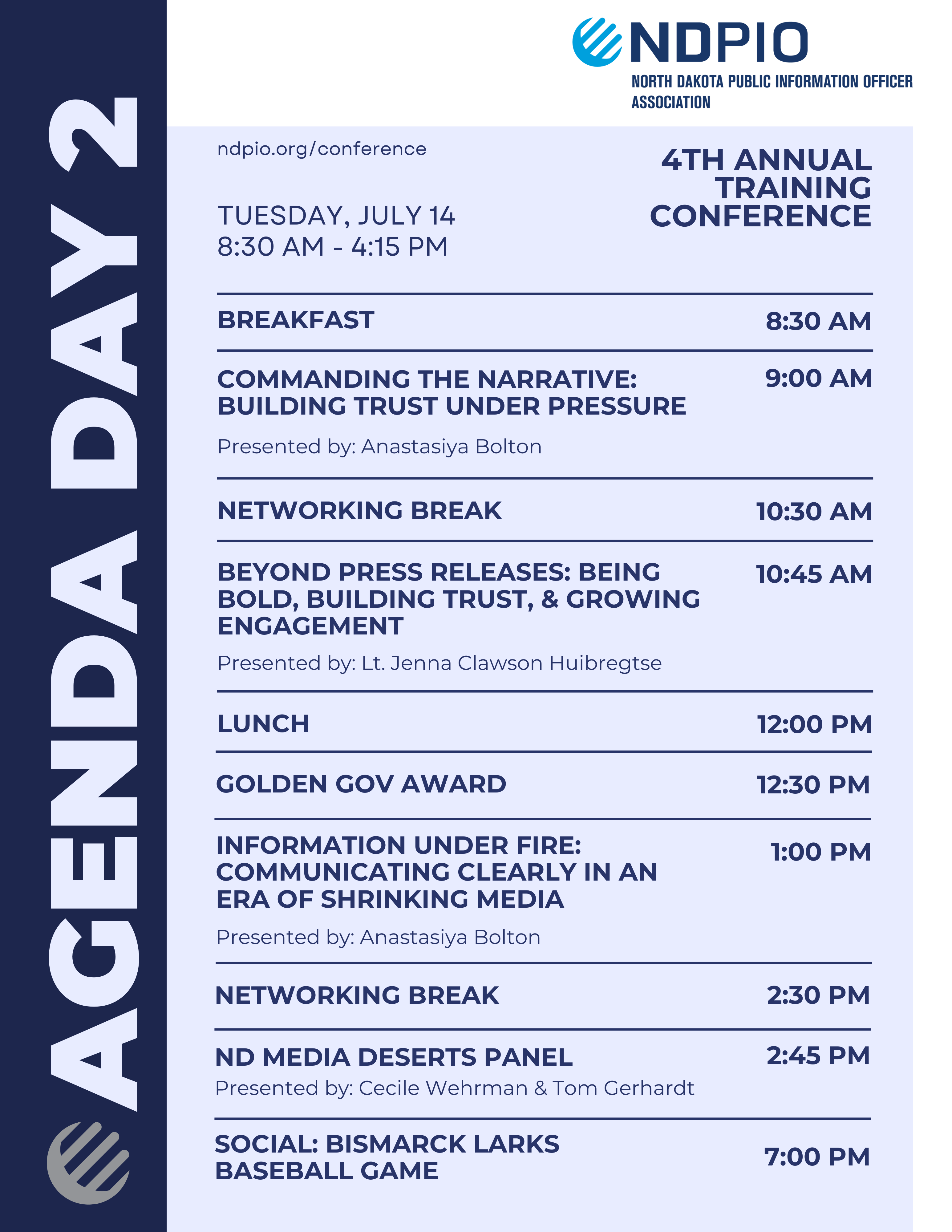 2026 conference agenda day 2