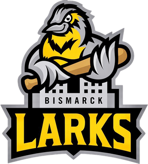 Bismarck Larks Baseball Team Logo